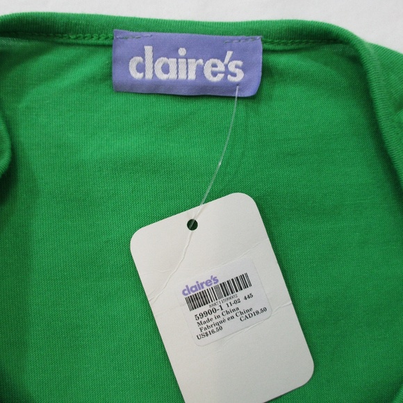 🔥NWT🔥 CLAIRE'S CROP TOP ONE SIZE - Picture 5 of 6